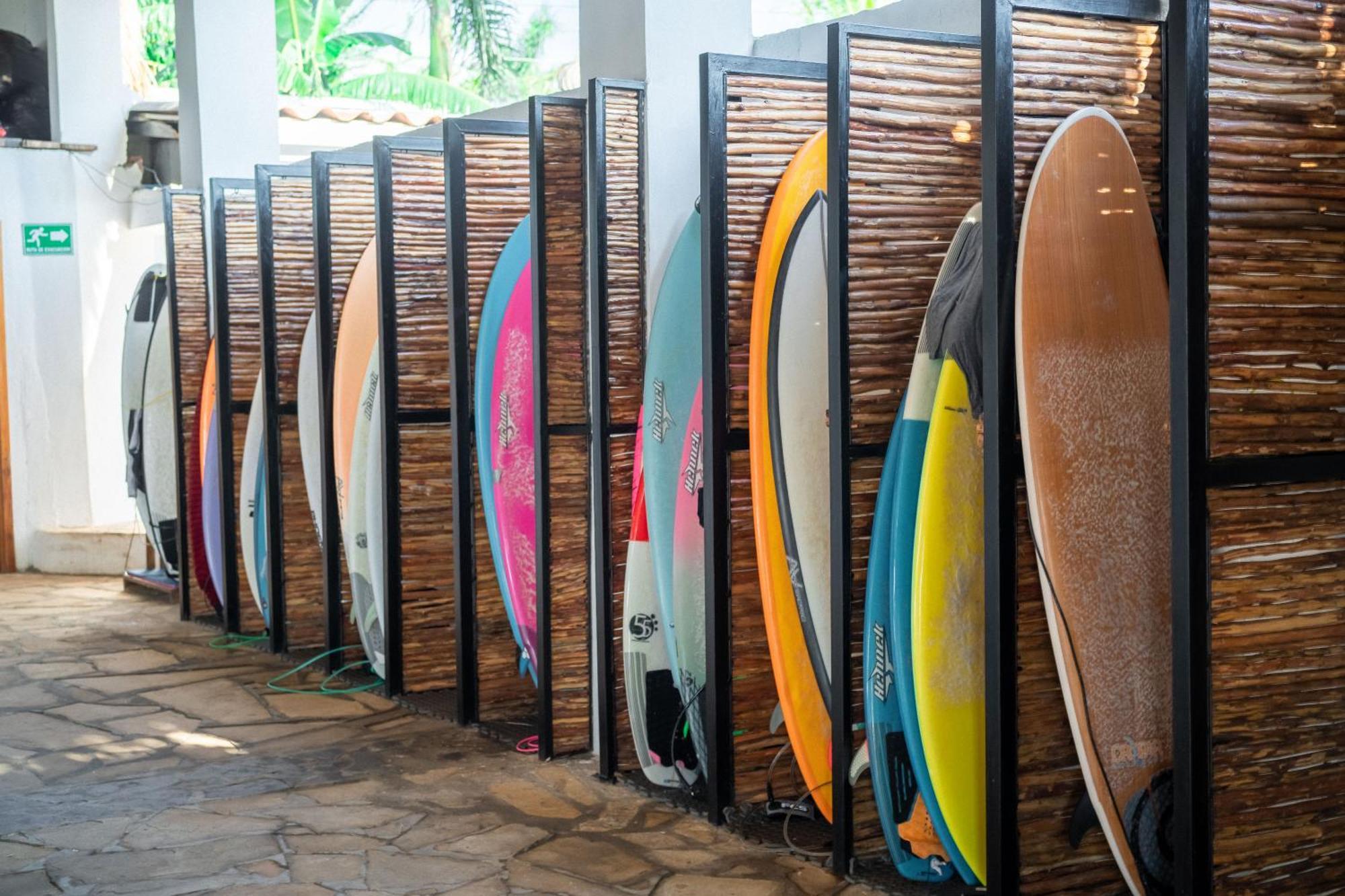 Villa Miramar Surfcamp Puerto Sandino Exterior foto