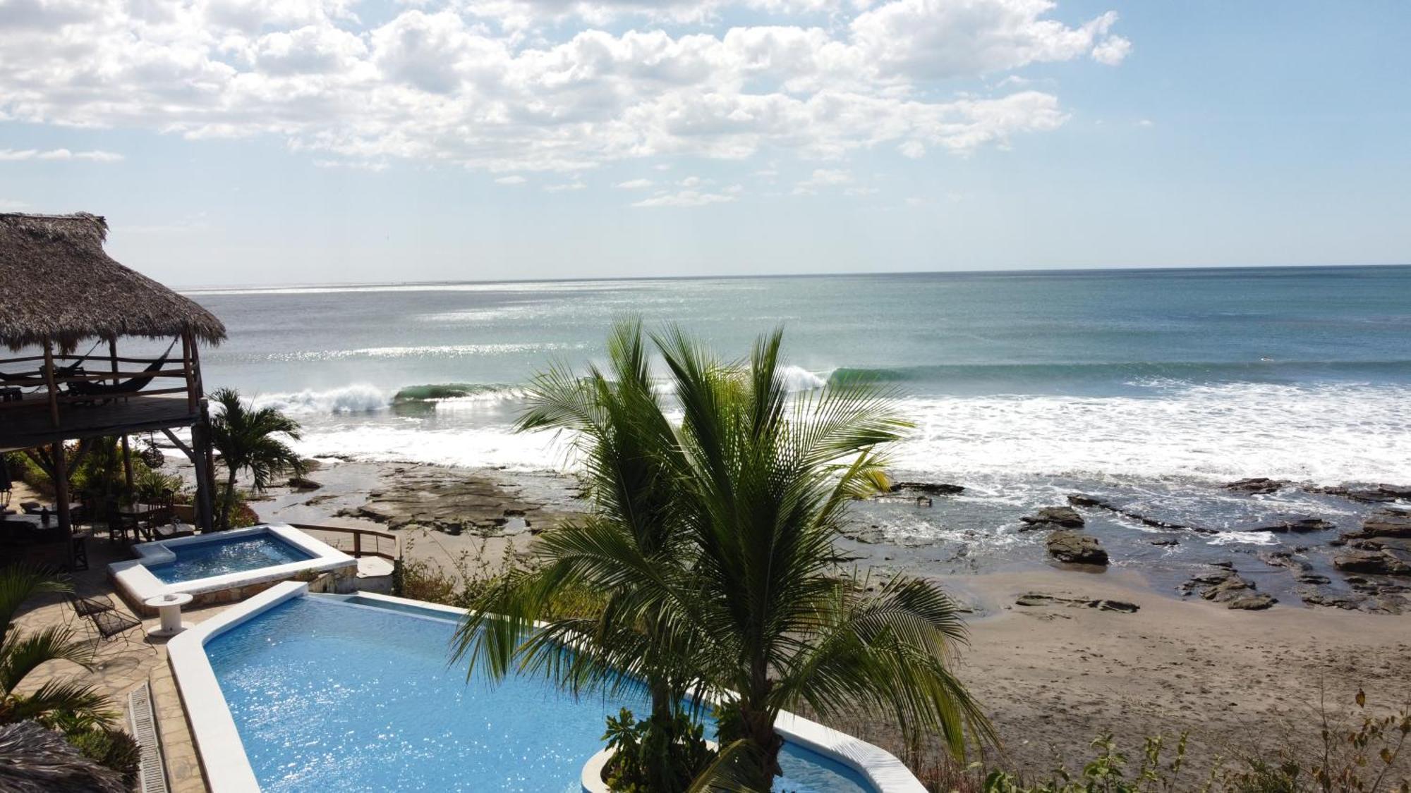 Villa Miramar Surfcamp Puerto Sandino Exterior foto