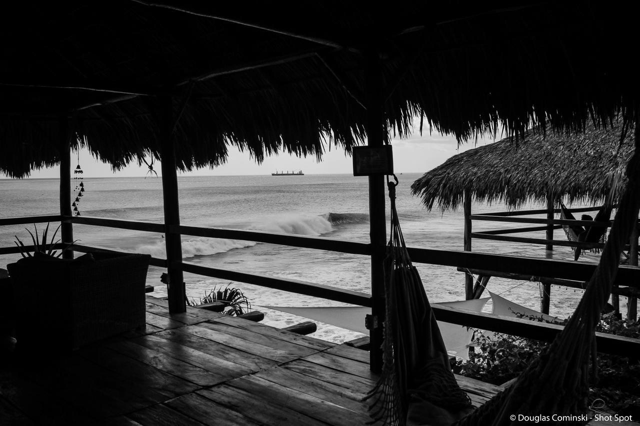 Villa Miramar Surfcamp Puerto Sandino Exterior foto