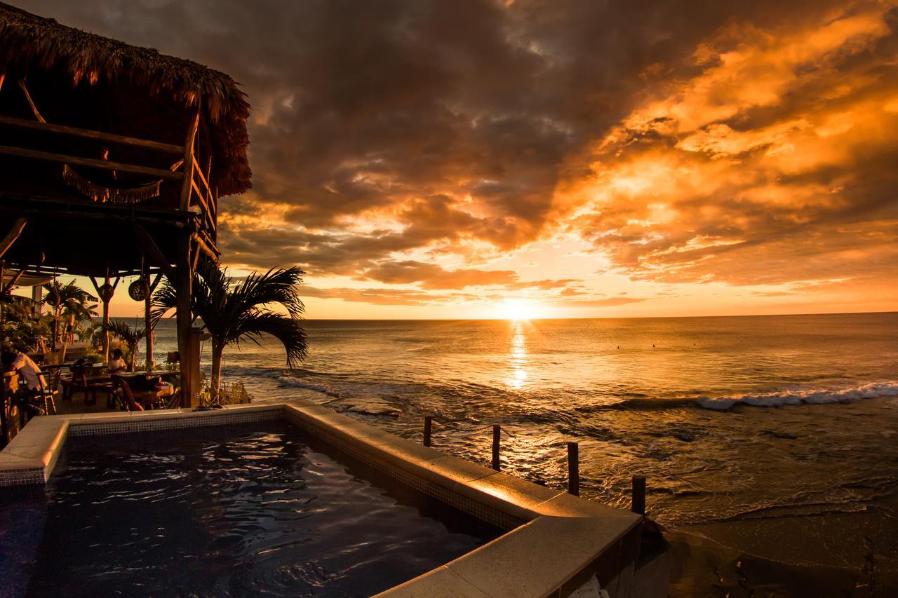 Villa Miramar Surfcamp Puerto Sandino Exterior foto